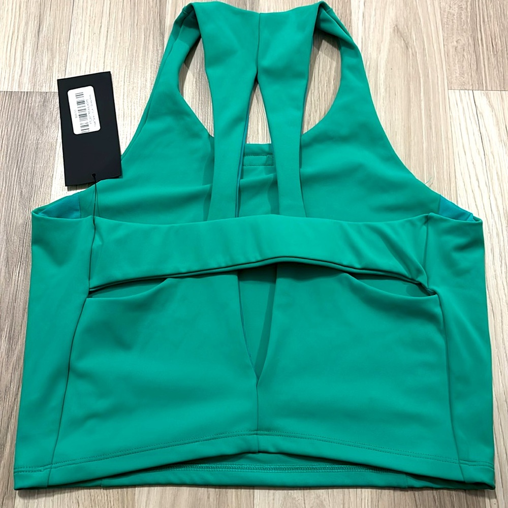 Five The Label Real Tank Spearmint Women's‎ Sports Bra Size XL NWT - Picture 4 of 10